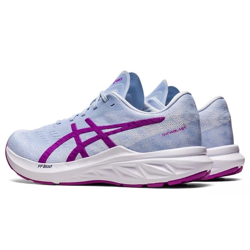 Asics Dynablast 3 Womens Running Shoes Sky Blue Purple 1012B289 Size 9 US
